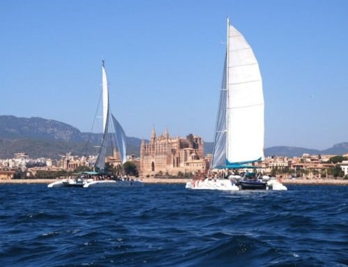 Palma de Mallorca for the big catamarans